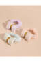 Girls Assorted Embellished Hair Tie Set (Pack Of 3) - 2