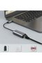 Ultrabook Compatible USB to Ethernet Converter Internet Adapter USB 3.0 Gigabit to 1000Mbps Rj45 Lan Internet Converter Cable: Desktop Pc, Laptop, MacBook Compatible Braided Short Cable - 5