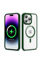 iPhone 14 Pro Max Case Edges Slim Back Magsafe Camera Raised Silicone Omsy - 5