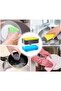 Soap Pump Dispenser & Sponge Caddy – Kitchen Sink Soap Dispenser with Sponge Holder, Countertop Dishwashing Organizer - 3