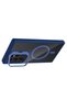 Galaxy S22 Ultra Case with Camera Stand, Magsafe Supported, Transparent Back, Silicone Brsa - 4