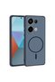Xiaomi Redmi Note 13 Pro 4g Case with Camera Lens Protection, Magsafe Compatible Silicone - 3