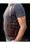 Ranger Genuine Leather Men's Holster Bag |   Handmade Chest and Shoulder Bag - 3