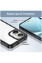 Xiaomi Poco X8 Pro Max Case Camera Protected Shock Absorbing Transparent Back Cover Black - 6