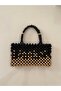 Handmade Black Gold Beaded Evening Dress Bag |   Shoulder & Hand Bag |   Invitation, Wedding, Engagement - 3