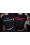 "Cansın" Written Women's Crop T-Shirt - Printed Black Baby Tee - 2