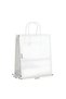 100Pcs Packing Kraft Paper Bag White Twisted Handle 28X28X16 cm Paper Party Bags Hen Party Bride Birthday Gift Bag Wedding Celebrations Bags For Party - 2