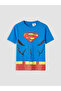 Lcw Kids Blue Printed Boys' Shorts Pajama Set - 3