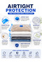 Vacuum Storage Bags with Hand Pump – Reusable Space Saving Compression Bag Set - 4