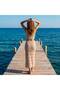 Summer Zero Sleeve Crop Top and Skirt Knitwear Two-Piece Set - 2
