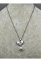 26Kly30 - Steel Pearl Heart Necklace