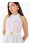 SLEEVELESS SCHIFFLY DRESS - 6