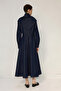 Fular Detail Denim Dress - 7