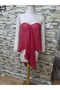 Mira Multi-Function Chiffon Shawl Bolero Red - 7
