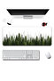 Keyboard Mousepad 40X90Cm Foggy Pines Seamless Edge Smooth Liquid-Proof Non-Slip Base