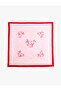 Floral Patterned Square Scarf Bandana - 2