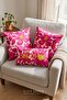 Spring Breeze Design Decorative Throw Pillow Cover |   Modern Home Decor Set of 3 - 2