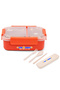 1100ml Stainless Steel Lunch Box and Portable Eco-Friendly Utensil Set Combo