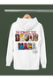 Bruno Mars Printed Cotton Long Sleeved 3-Yarn Hooded Sweatshirt