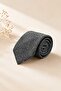 Smoked Classic Linen Tie Kk13866 - 2