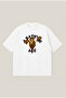 Bape Baby Milolar Printed Oversize Boxy Cut Unisex 100% Cotton Tshirt |   Streetwear