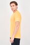 Men Fitted Short Sleeve Running T-Shirt, Orange - 2