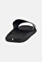 Men Brand Logo Slip On Slides, Black - 3