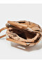 Woven Drawstring Handbag - 6