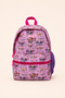 Girl's 2-Piece School Bag Set Backpack Lunch Bag Pink - 2