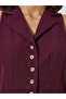 Burgundy Racer Neck Waistcoat - 3