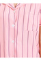 Single Stripe Pocket Ss Shirt & Short Set - 3