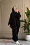 6610 - Stylish Comfortable Viscose Soft Interlock Fabric Hooded Women's Set - 2