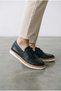 Women's Black Genuine Leather Comfortable Daily Casual Shoes - 5