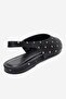 Serina Black and White Polka Dot Women's Sandals - 5