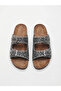 Special Design Double Buckle Stoned Comfortable Women's Sandals Slippers - 5
