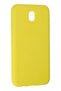 Ilkestor Galaxy J7 Pro / J730 Case Nano Inside Velvet Silicone (151741) - Yellow - 3