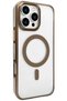 Ilkestor iPhone 16 Pro Gleam Pc Hard Magsafe Case (184209) - Brown