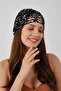 Sequin Detailed Summer Knitted Beanie Y8248 Black - 3