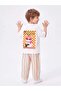 Oversize T-Shirt Wide Cut Pants Set - 2