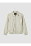 Özmarka New Season Beige Relax Fit Gabardine Men's Jacket - 6