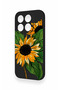 Mi 17 5g Compatible Sunflower Patterned Silicone Case - 3