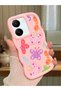 Vivo Y27S Compatible Case Camera Protector Pink Silicone Couple Phone Case Butterfly Pattern