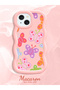 iPhone 14 Plus Compatible Case Camera Protector Pink Silicone Couple Phone Case Butterfly Pattern - 2