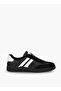 Men Striped Lace-Up Ankle Sneakers - 3