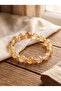 Citrine - Howlite Natural Stone Bracelet (10 mm) - 3