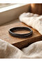 Hematite Natural Stone Men's Bracelet (Model 16) - 2