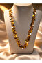 Tassel Detailed Zircon Bijouterie Necklace - 2