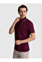 Burgundy Slim Fit T-Shirt 50328357-Vr014 - 3