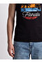 Trendlucky with a Difference Oval Collar Florida Printed Men's Sleeveless T-Shirt - 3