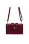Wood 3 Compartment Burs Detailed Crossbody Bag - 2
